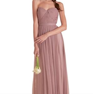 Sold Birdy Grey Christina Convertible Dress In Dusty Mauve Size XL